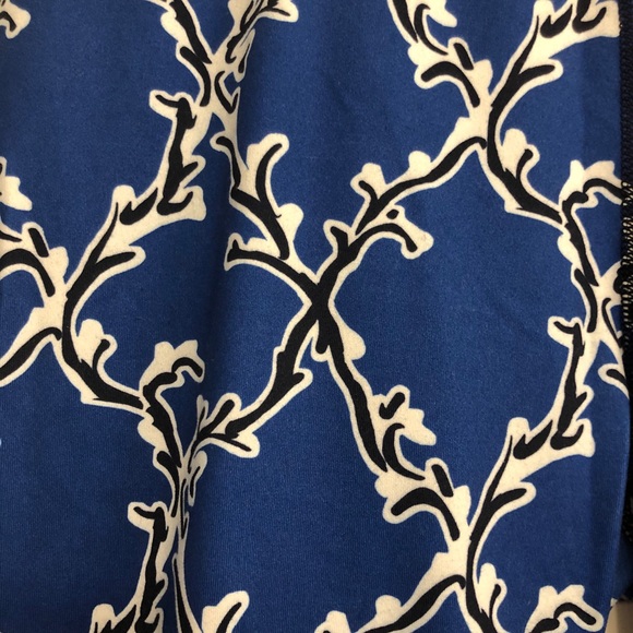 Crown and ivy leggings blue with navy blue coral - Picture 2 of 2